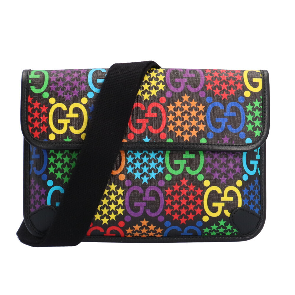 Gucci GG Psychedelic Waist Bag Leather Multicolor
